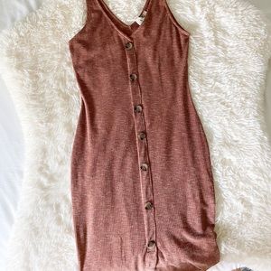 PinkBlush maternity ribbed bodycon dress ✨